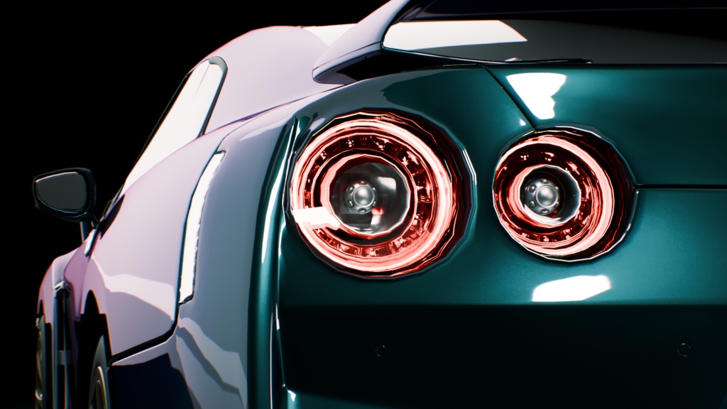 スポーツカー【外装のみ】.Blend ,fbx