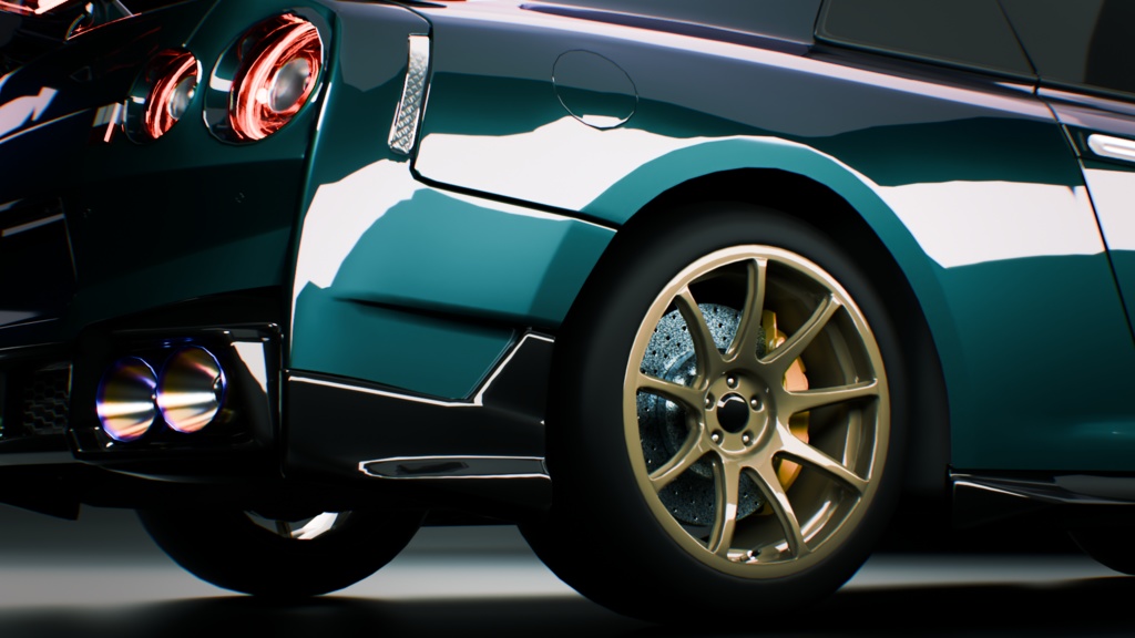 スポーツカー【外装のみ】.Blend ,fbx