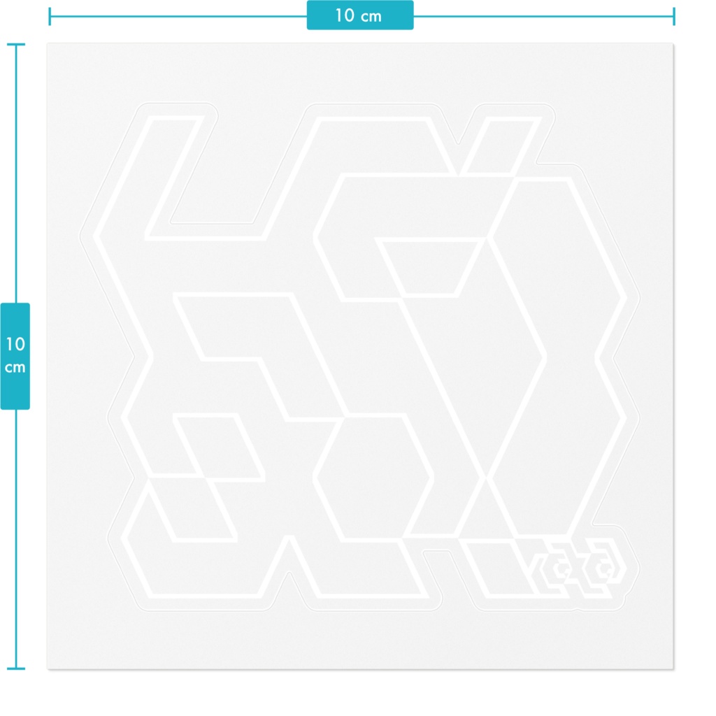へいそ-HEiSO!-2 ロゴステッカーB