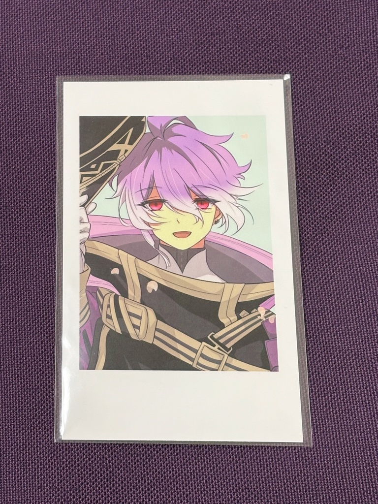 チェキ風カード　清麿