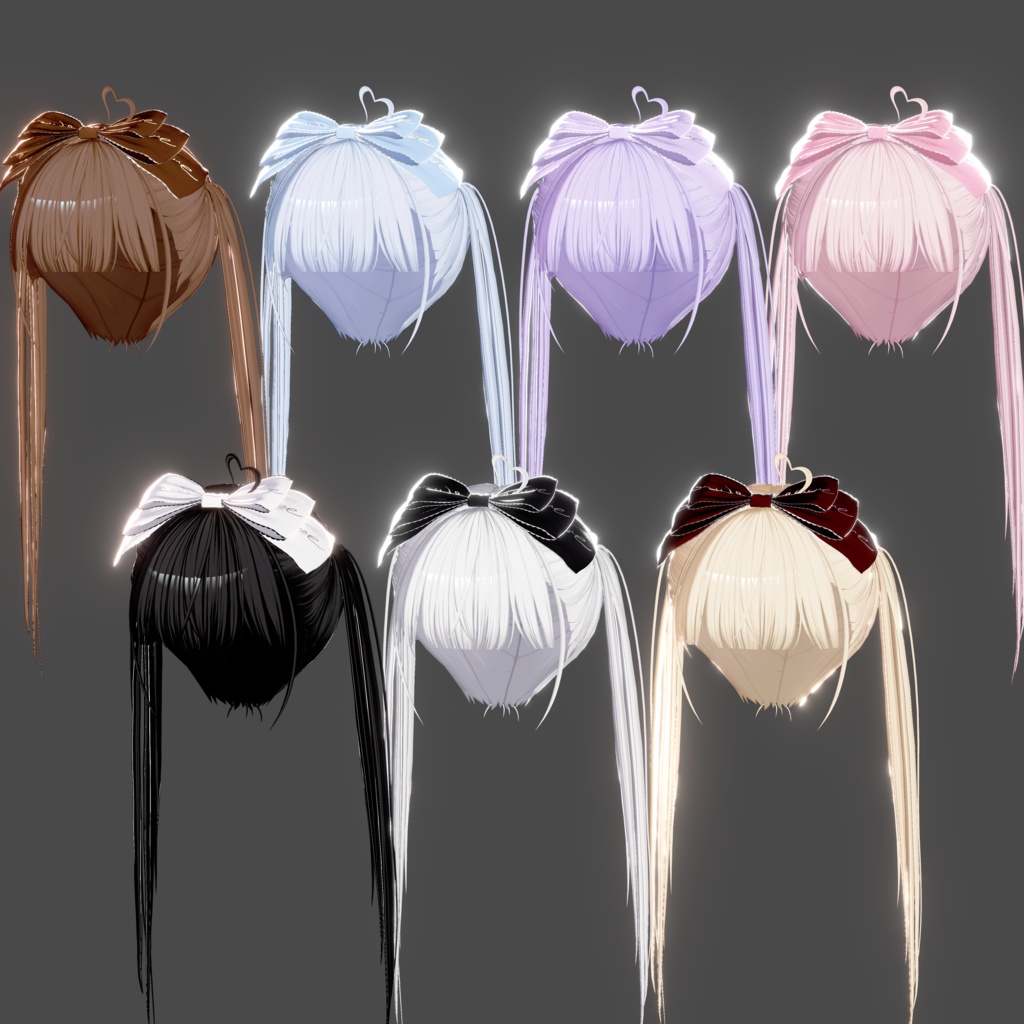 【6アバター対応】Baby twinhair