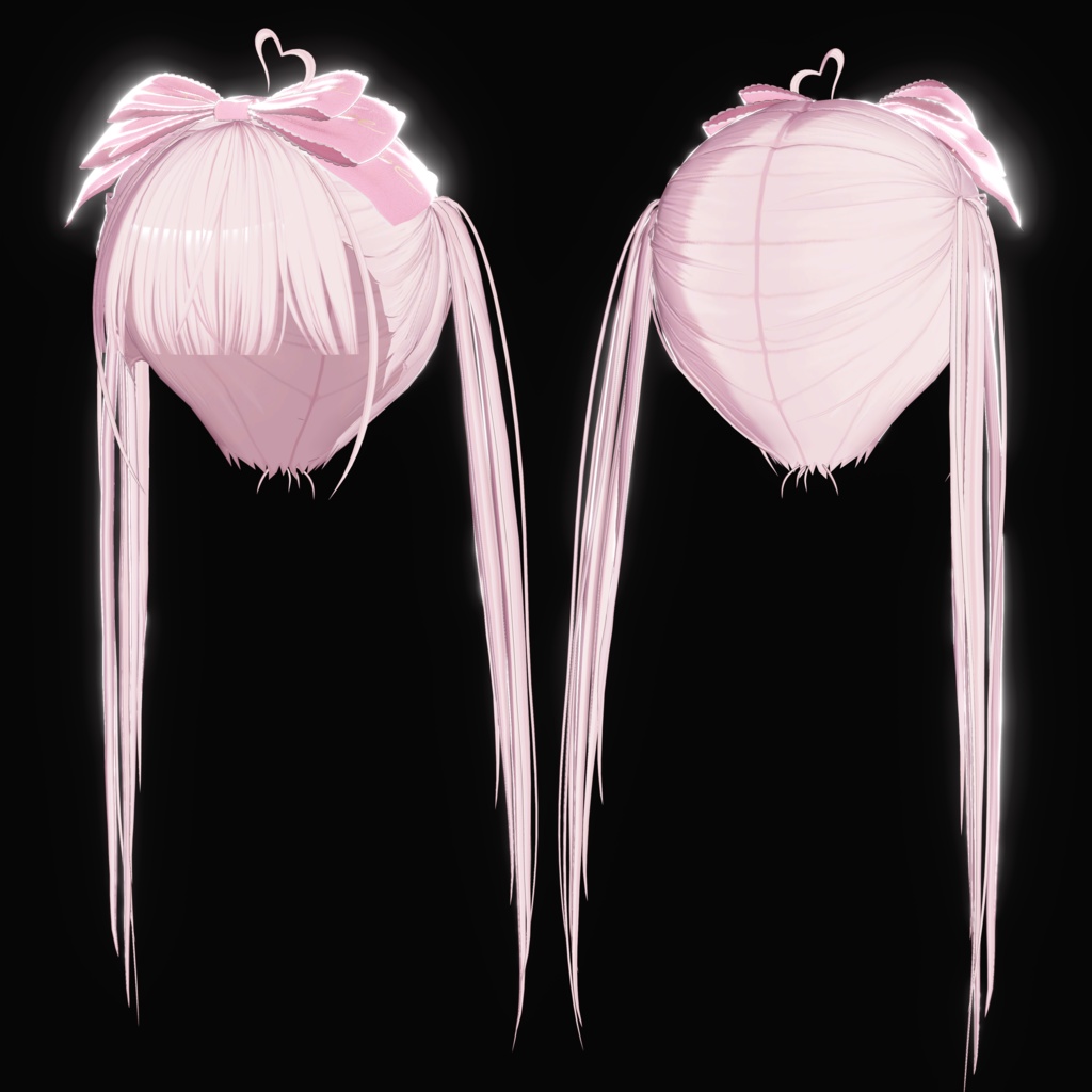 【6アバター対応】Baby twinhair