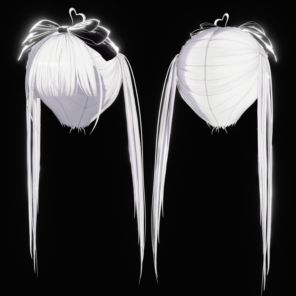 【6アバター対応】Baby twinhair