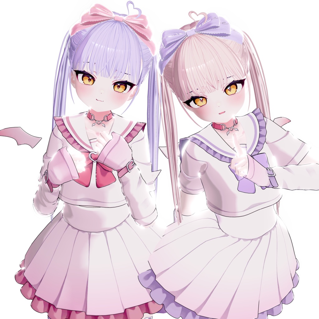 【6アバター対応】Baby twinhair