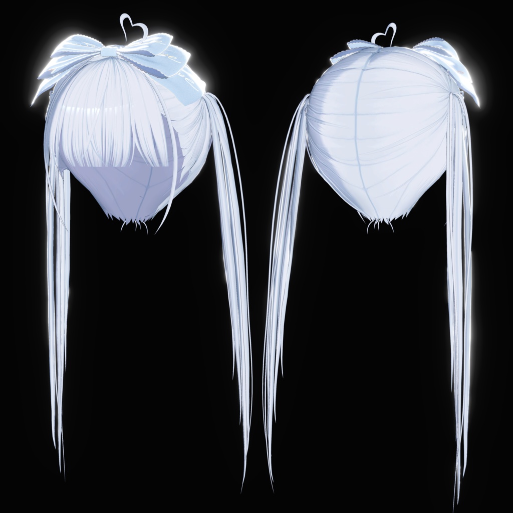 【6アバター対応】Baby twinhair