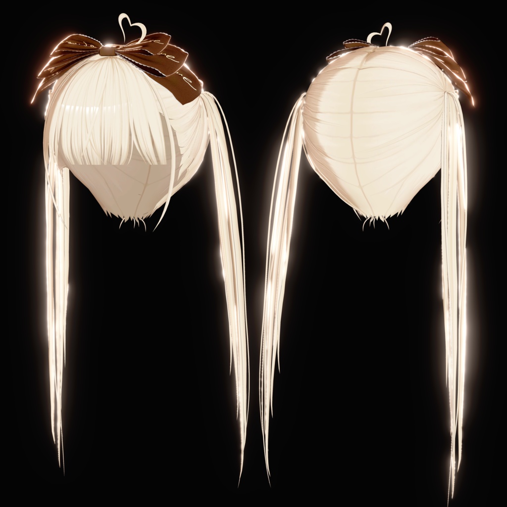 【6アバター対応】Baby twinhair