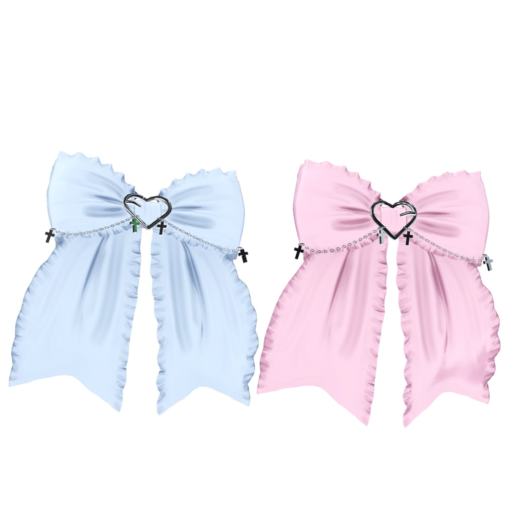 【6アバター対応】Cloud curl twin hair