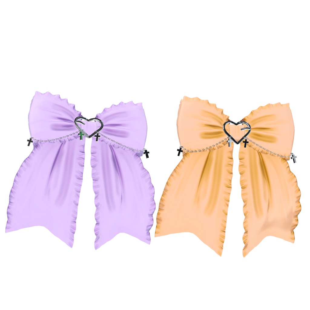 【6アバター対応】Cloud curl twin hair