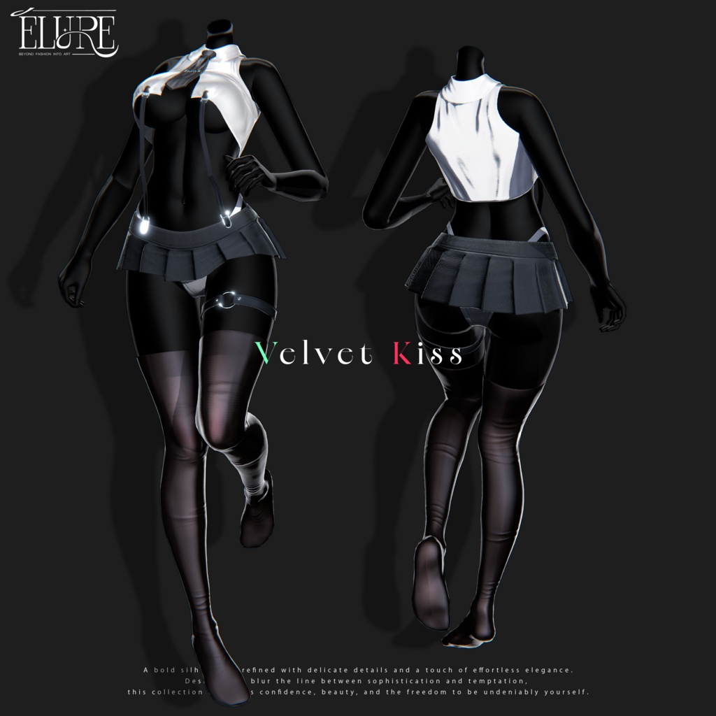 【9アバター対応】Velvet Kiss💋