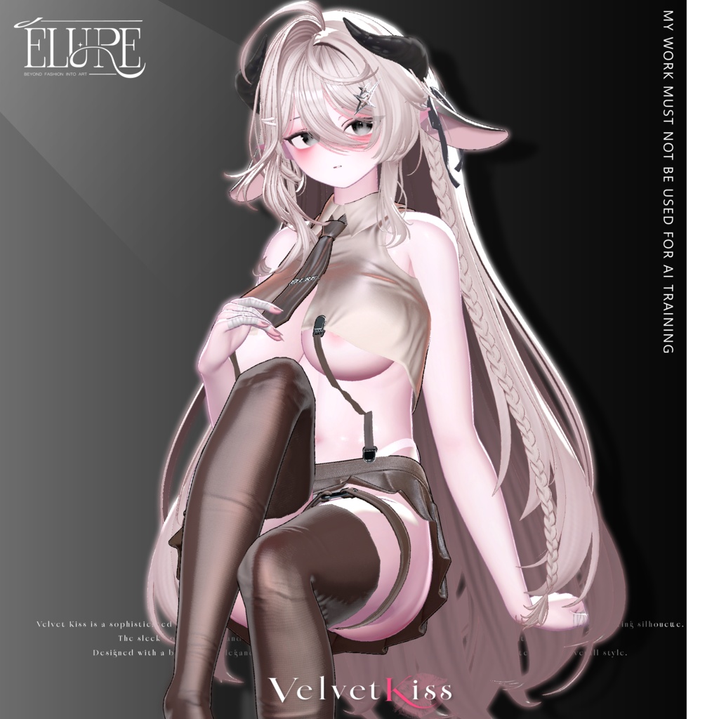 【9アバター対応】Velvet Kiss💋