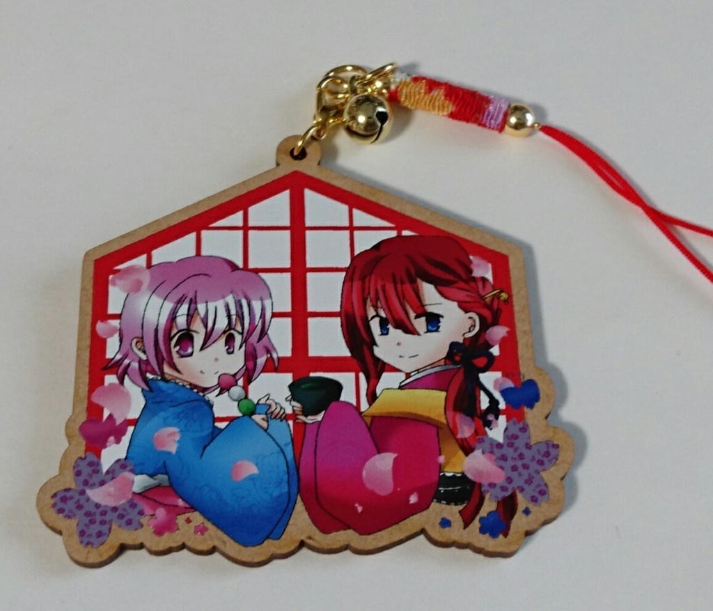 【ユキノジョウ&レオ】ウッドキーホルダー