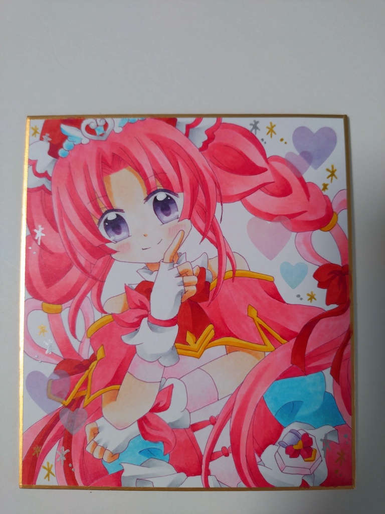 【直筆色紙】キュアミスティック