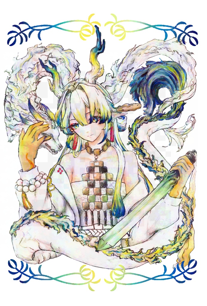 ポストカード《黍》