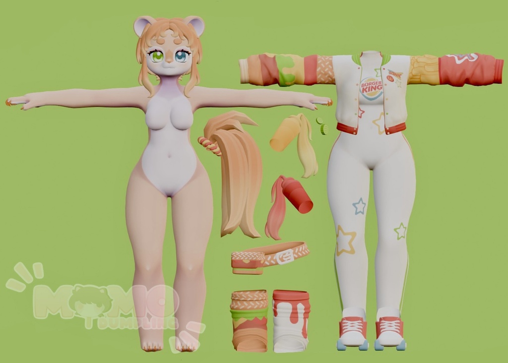 Patty Borger - Vrchat Avatar