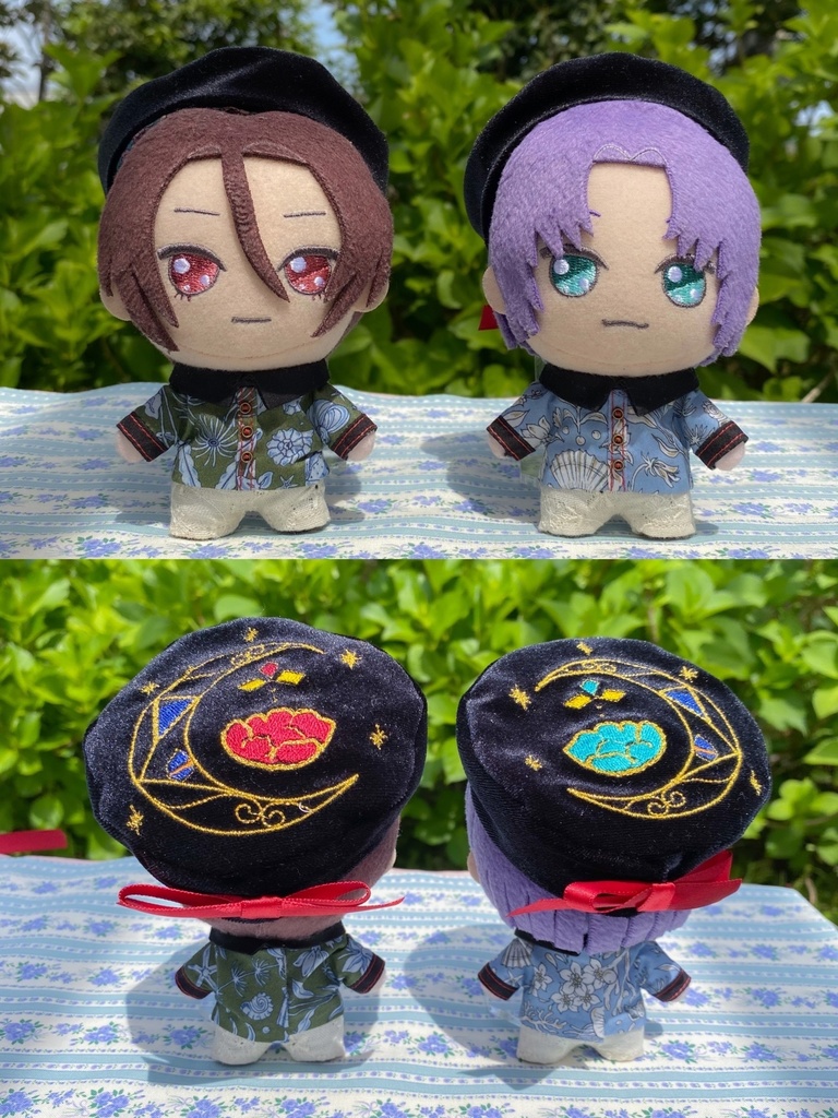 【Kir Royale】海街セット(刺繍入りベレー帽・シャツ・パンツ)