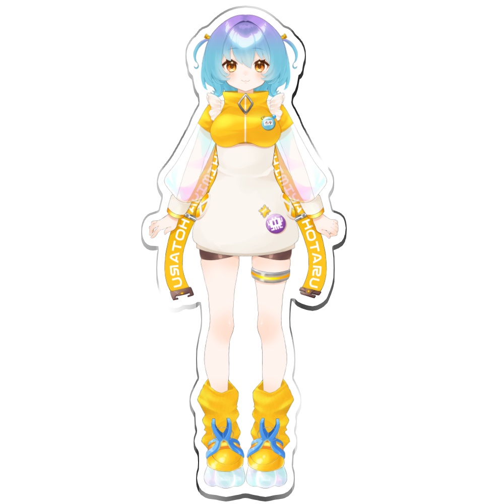 立ち絵アクスタLive2dデザイン