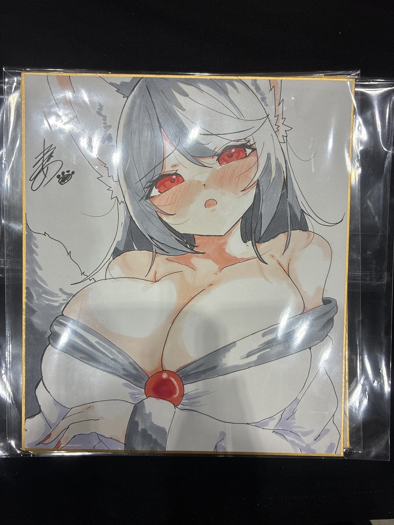 【中色紙】今泉影狼【イラスト作品】