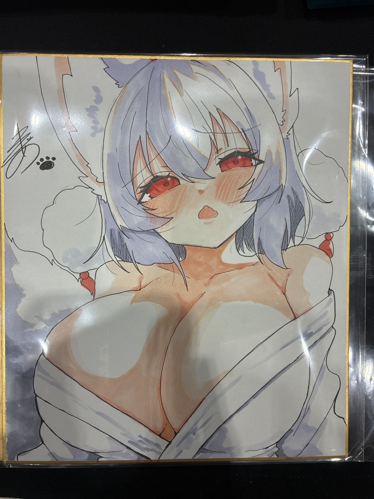 【中色紙】犬走椛【イラスト作品】