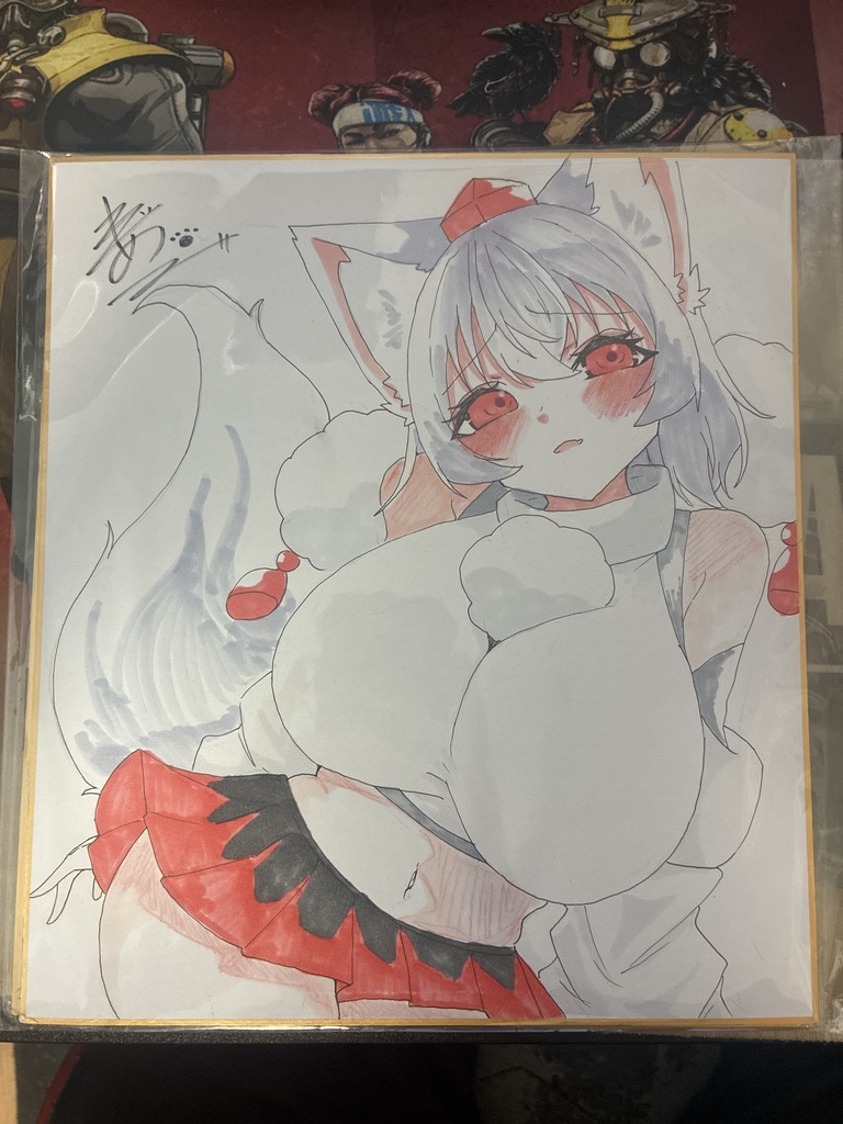 【大色紙】犬走椛【イラスト作品】