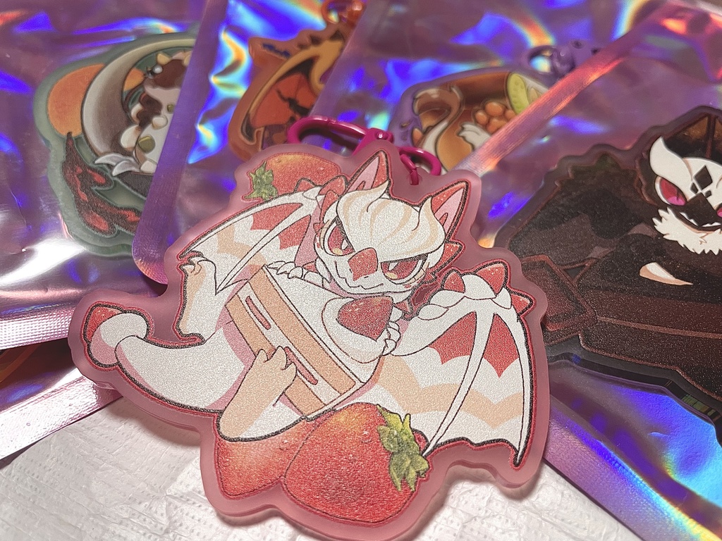 【スイーツモンスターズ】アクリルキーホルダー