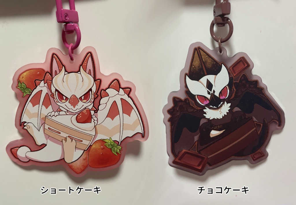 【スイーツモンスターズ】アクリルキーホルダー