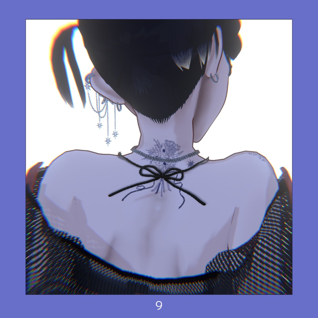 Stellar Ruffle Outfit SET【VRoid】