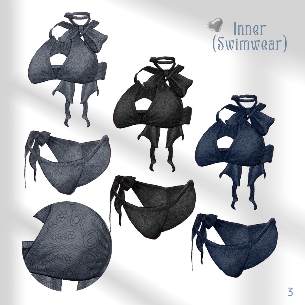 Setup Suit & Swimwear Set【VRoid】