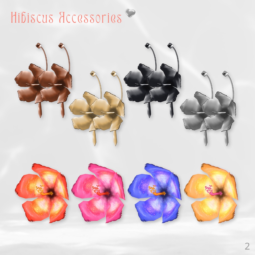 Resort Style Outfit Set【VRoid】