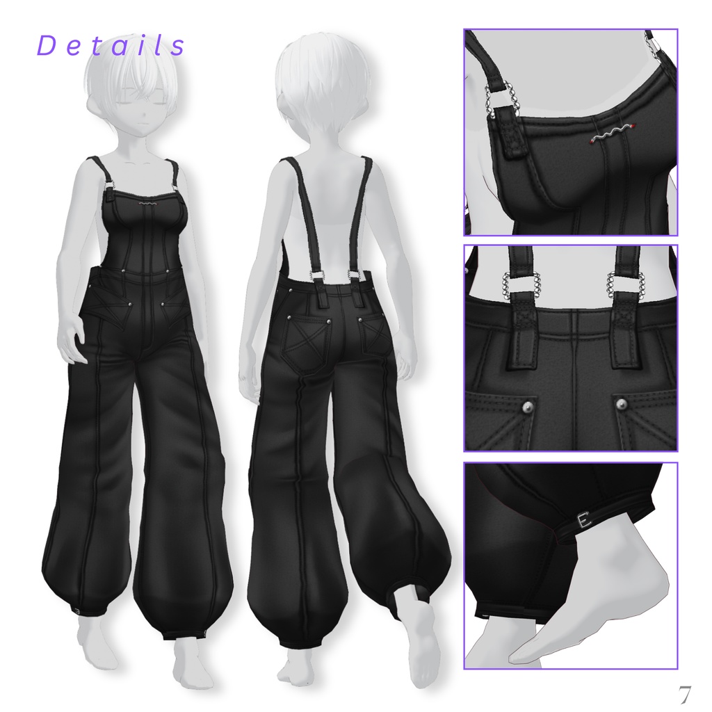 Super Short Outer Outfit【VRoid】