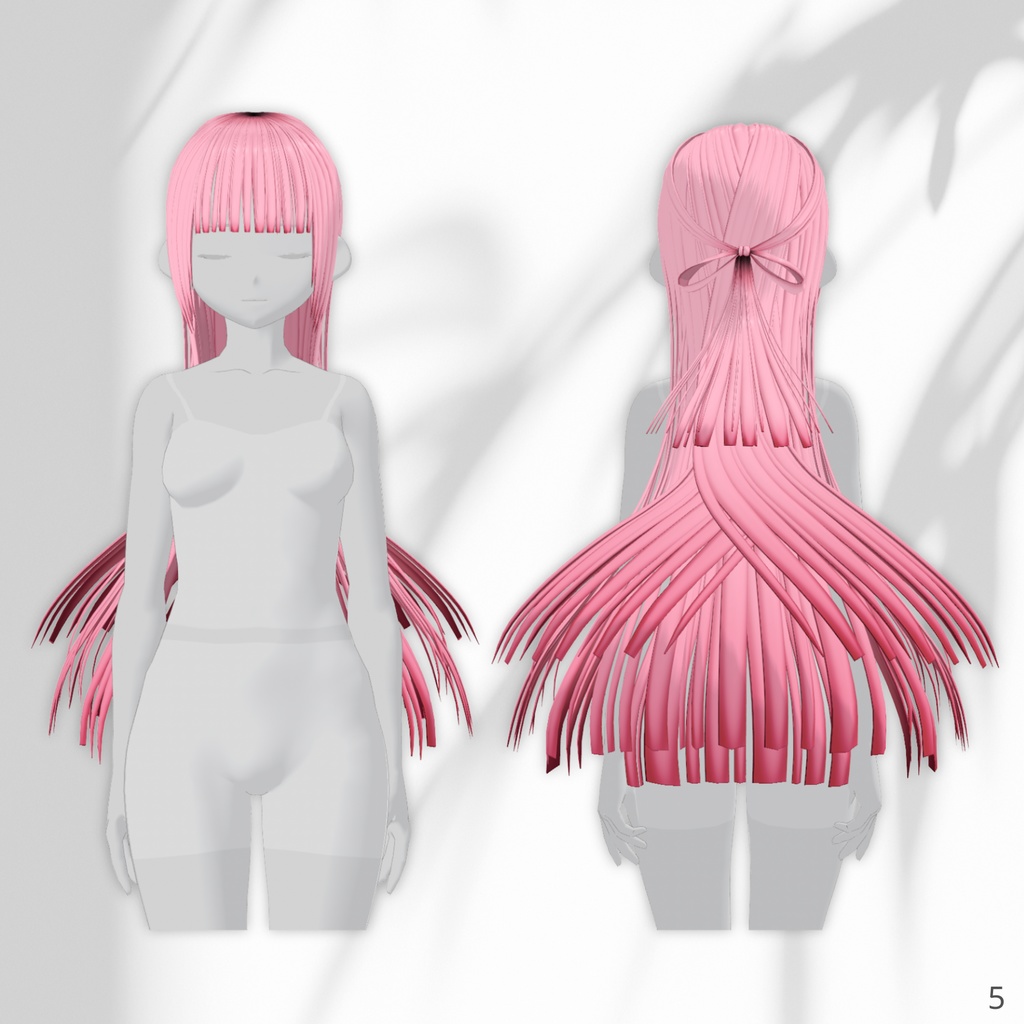 X Long Hair【VRoid】