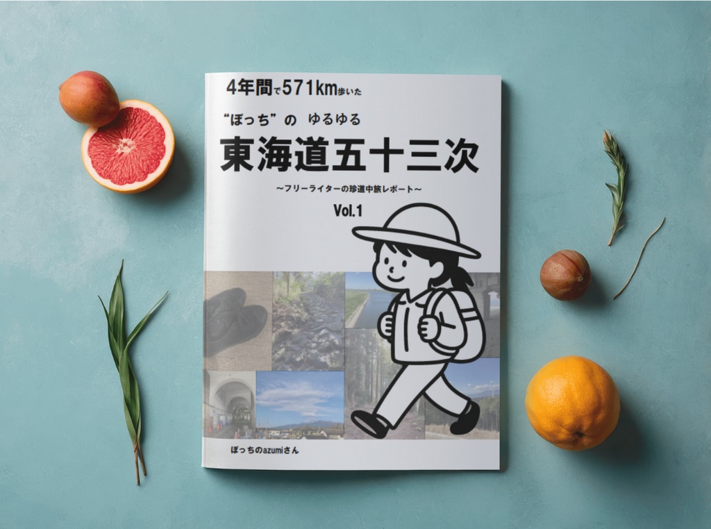 4年間で571km歩いた“ぼっち”のゆるゆる東海道五十三次 ~フリーライターの珍道中旅レポート~ Vol.1