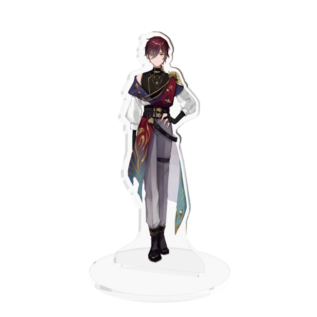 霊珠エルアクリルフィギュア 100mm/70mm