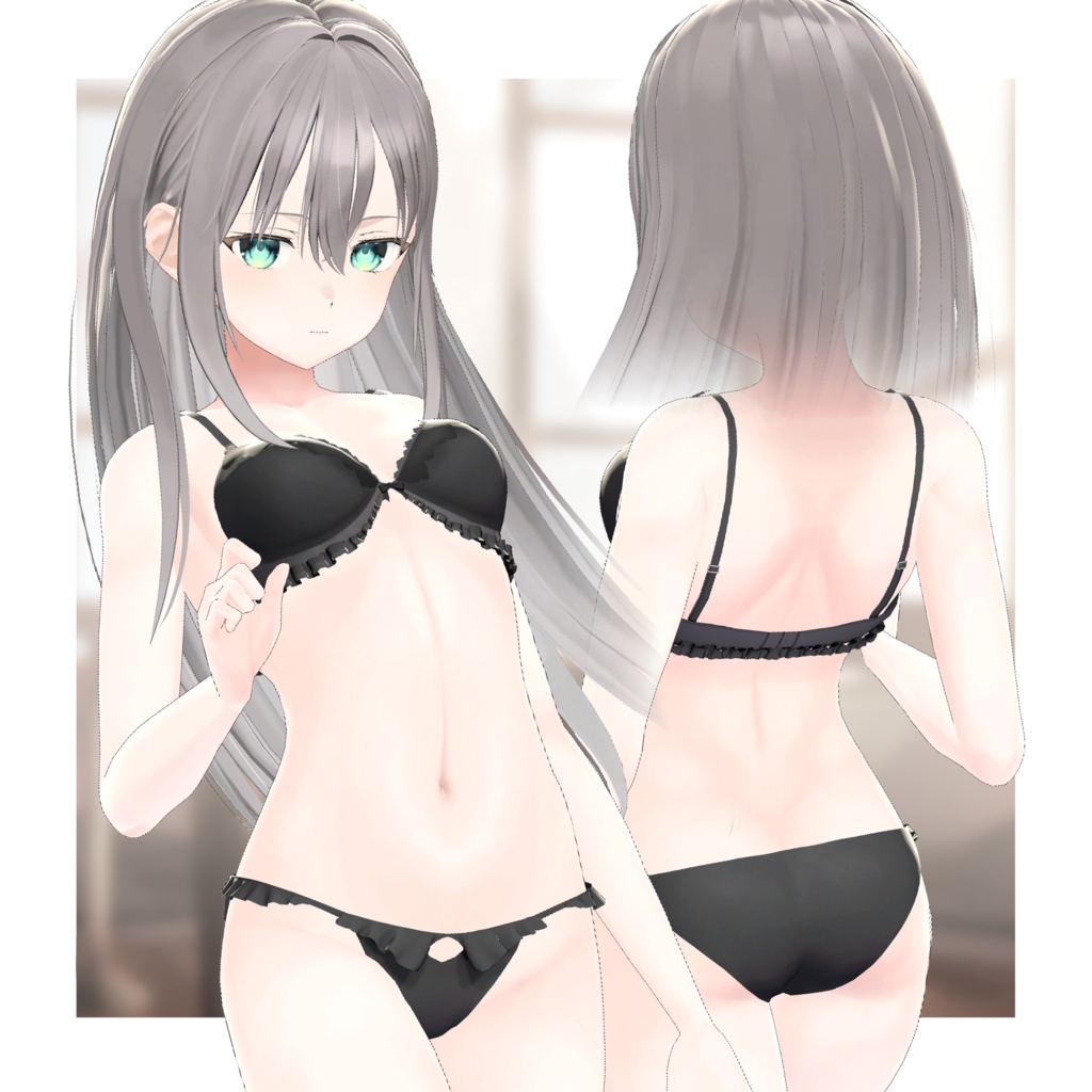 【オリジナル3Dモデル】Twale-トワレ-