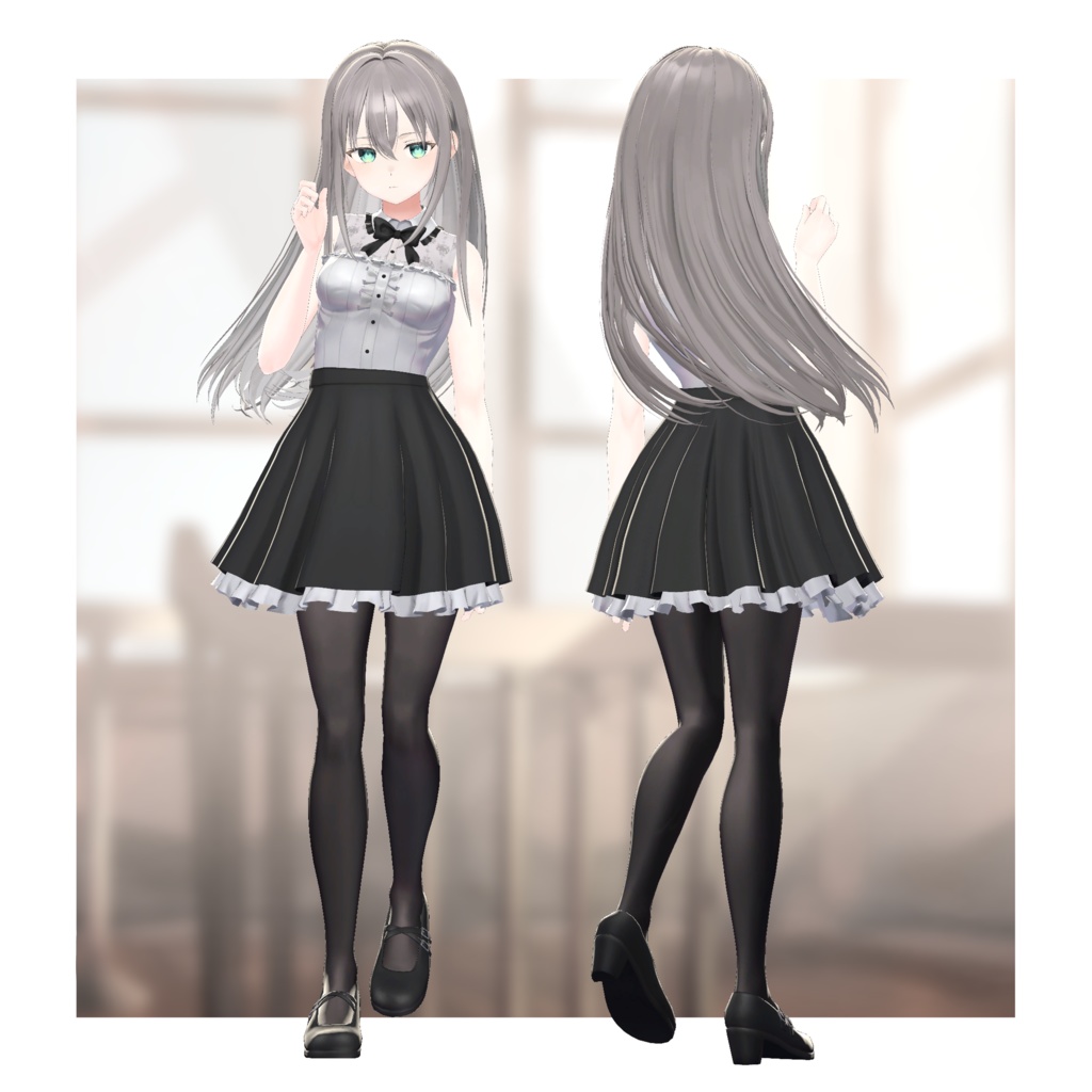 【オリジナル3Dモデル】Twale-トワレ-