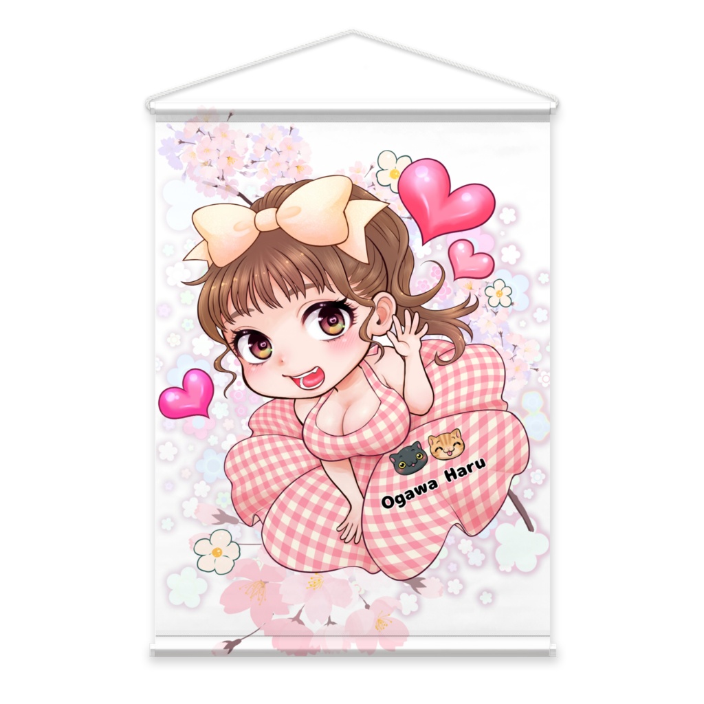 公式イラストタペストリー