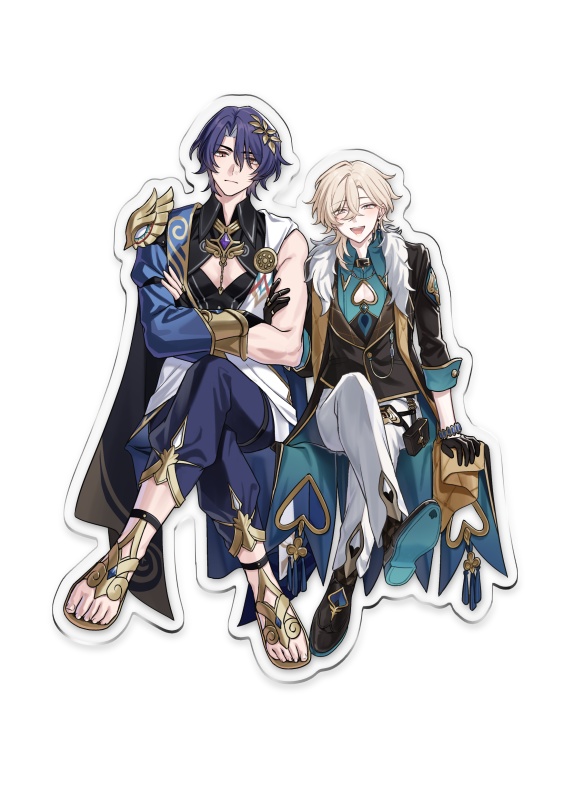 レイチュリおすわりアクスタ