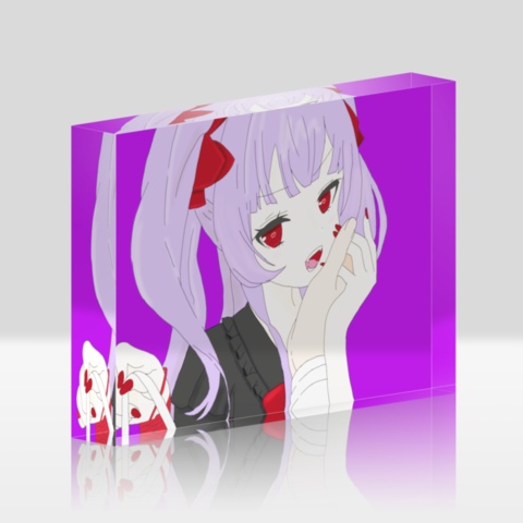 魔乃らぱん アクリルブロック