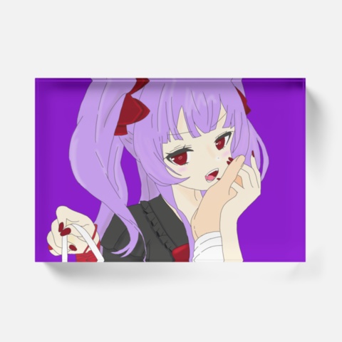 魔乃らぱん アクリルブロック