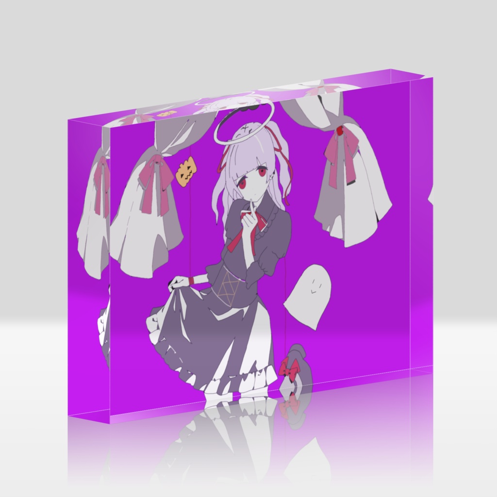 魔乃らぱん アクリルブロック