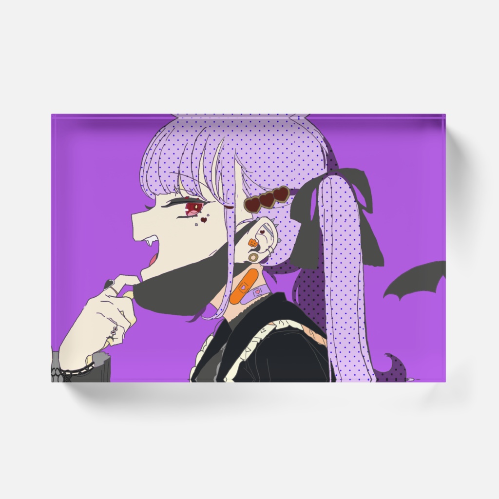 魔乃らぱん アクリルブロック