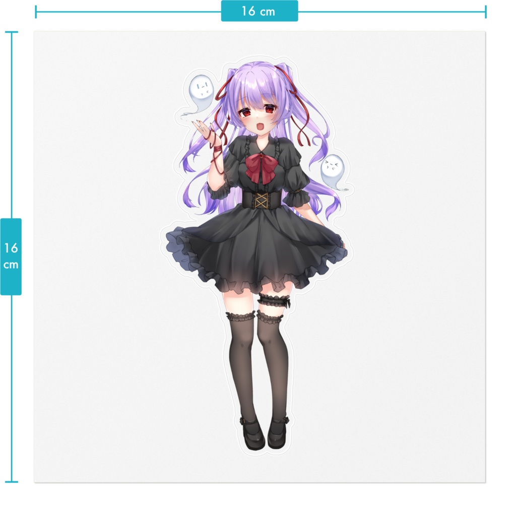 魔乃らぱん ステッカー