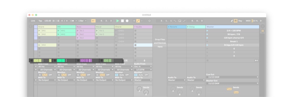 Ableton Live 007 - Session / Session 模式操作應用