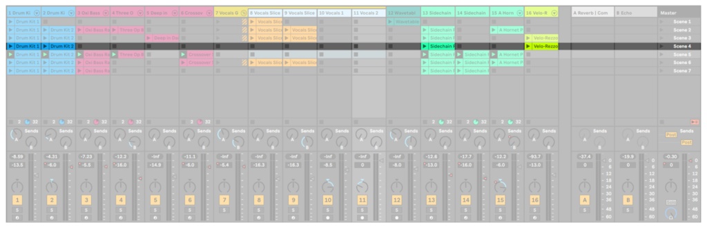 Ableton Live 007 - Session / Session 模式操作應用