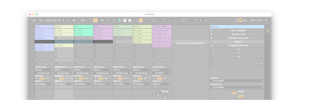 Ableton Live 007 - Session / Session 模式操作應用