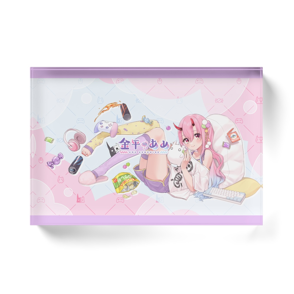 金平のアクリルブロック【ヘッダーver】