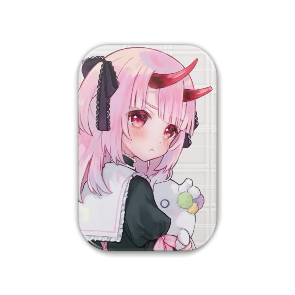 金平の角丸缶バッジ【4周年記念Ver】