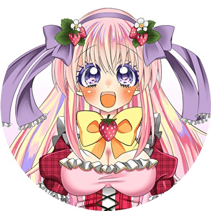 「いちごのくにのイーたん」76mm缶バッジ