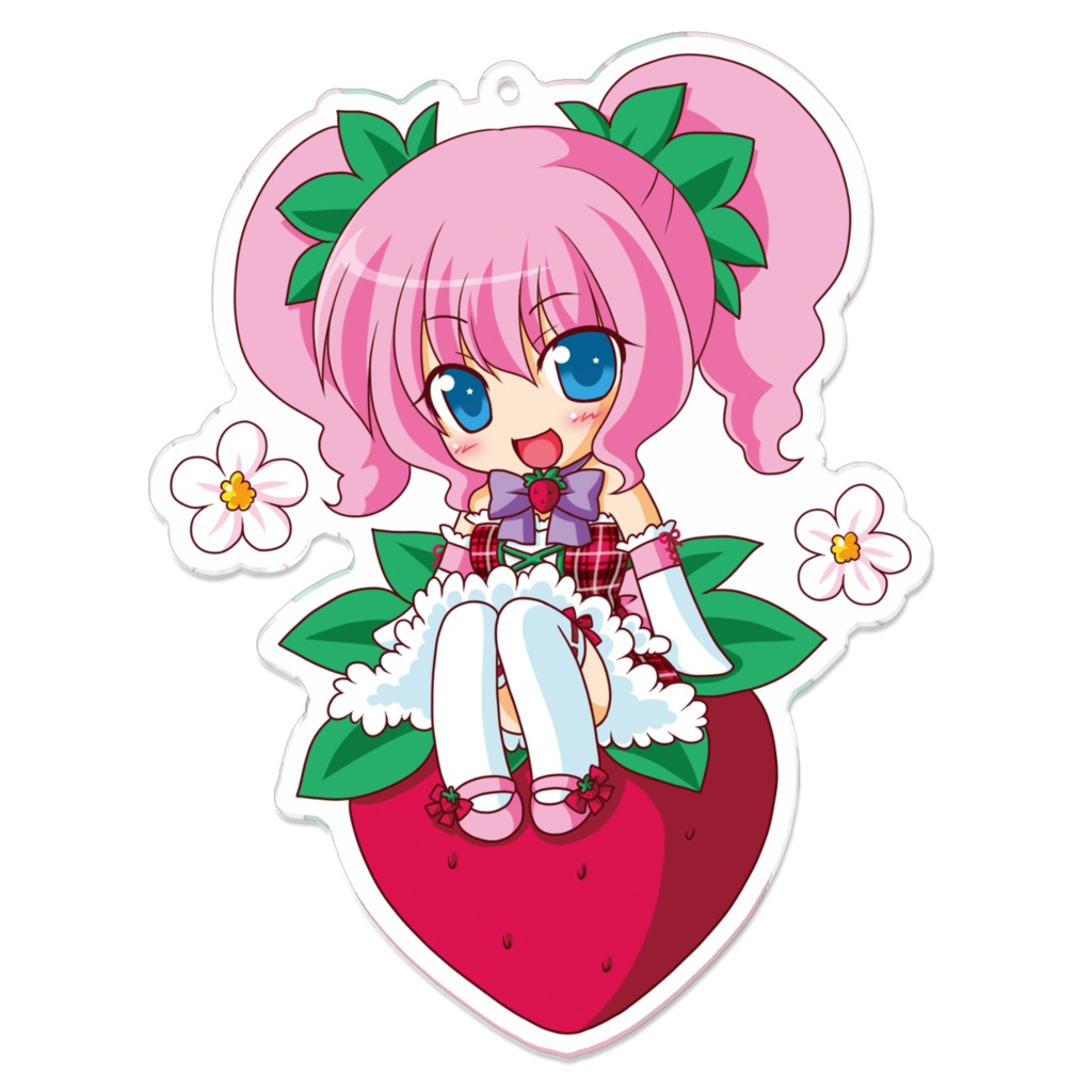いちごのくにのイーたん(SD)アクリルキーホルダー
