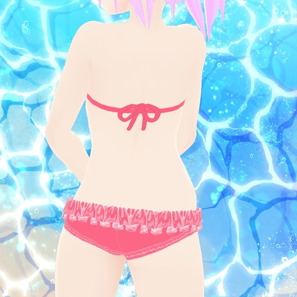 いちごの水着セット