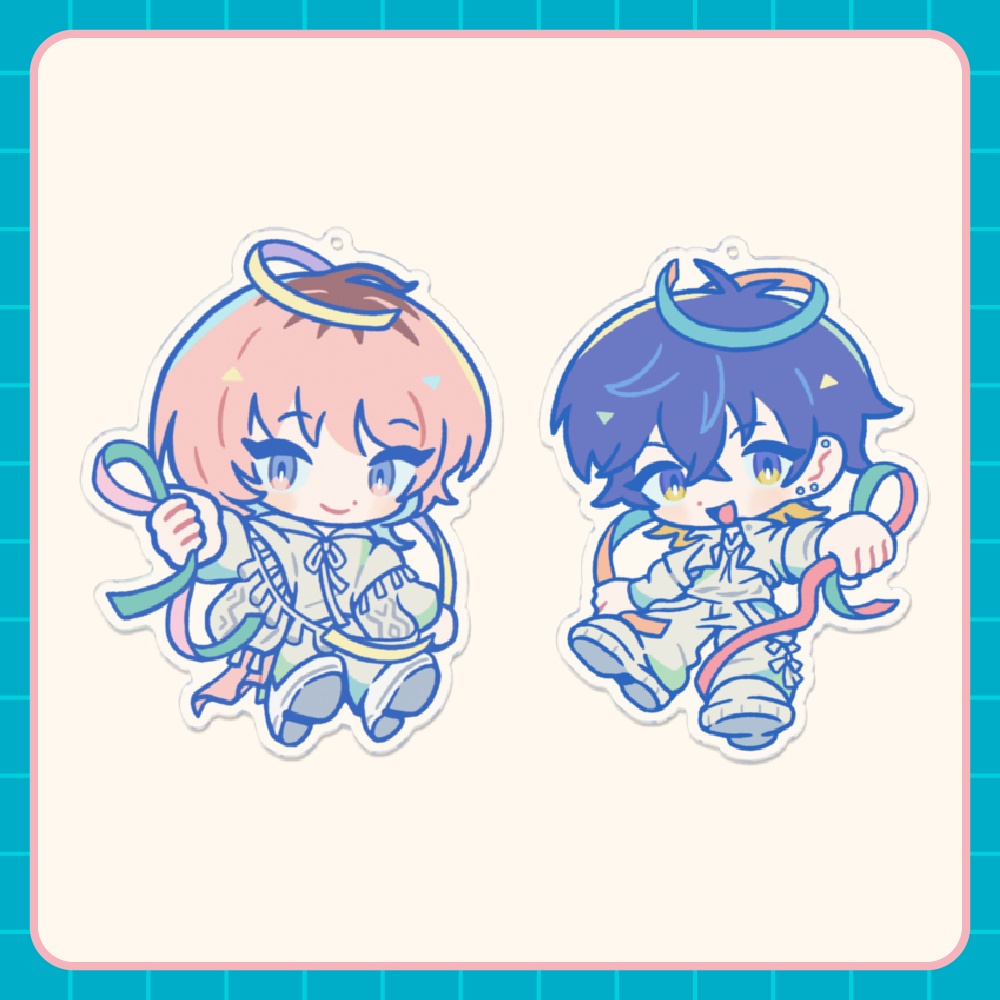 【無垢】アクリルキーホルダー